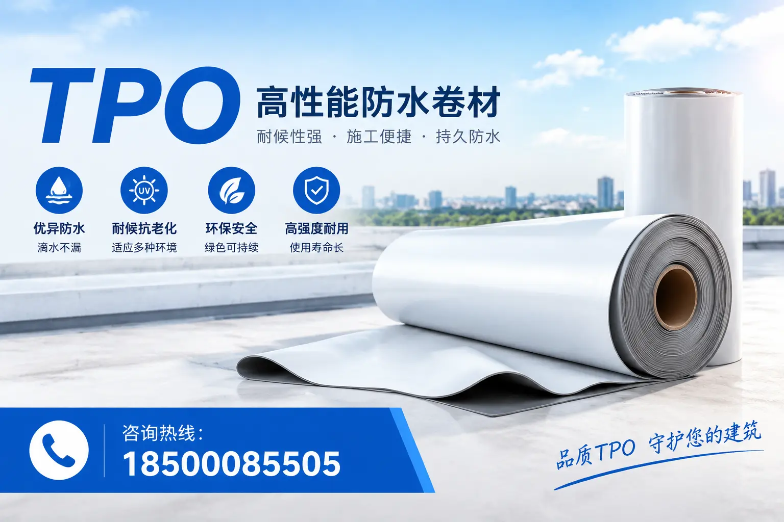 TPO材料的维护与保养,威海用户必看指南